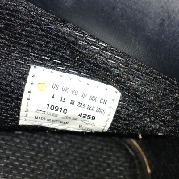 Timberland Women’s Premium Black Waterproof Boots Size 5.5 - Picture 12 of 14